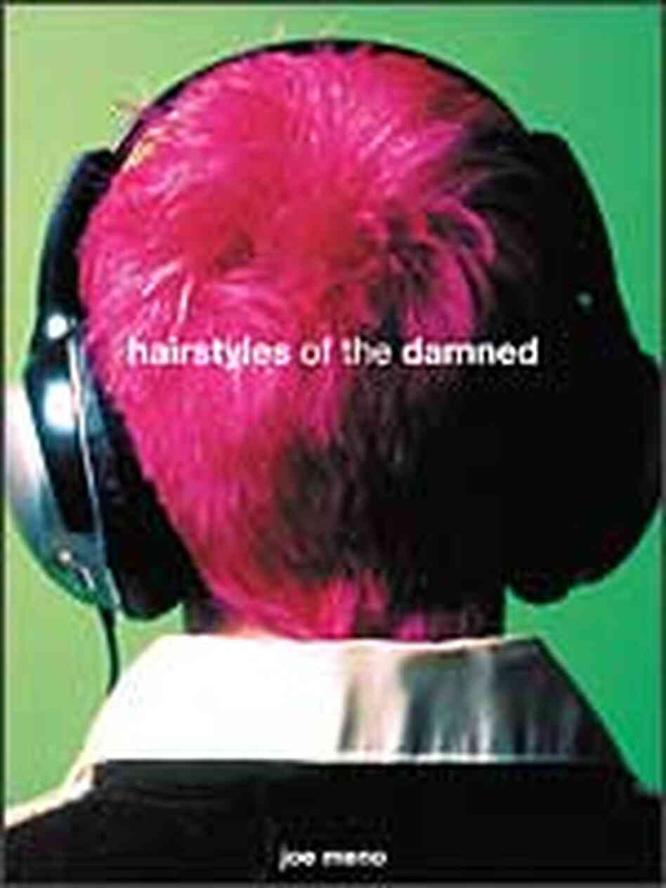 Detail from the cover of 'Hairstyles of the Damned.' Detail from the cover of 'Hairstyles of the Damned.'