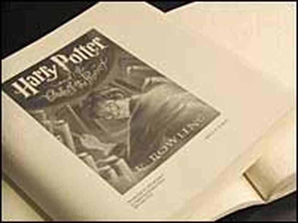 'Potter' in Braille 'Potter' in Braille