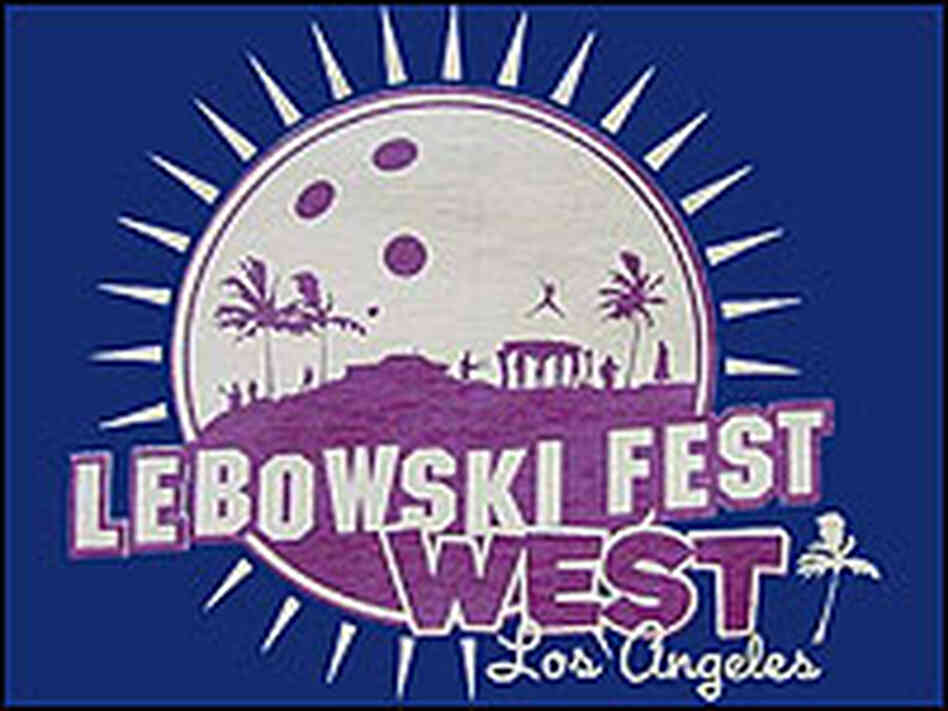 Detail from a T-Shirt for the Lebowski Fest West Detail from a T-Shirt for the Lebowski Fest West