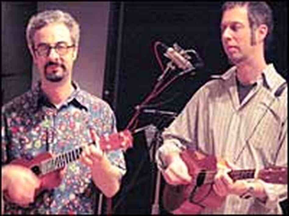 Alan Drogin (left) and Steven Swartz at NPR's studio. Alan Drogin (left) and Steven Swartz at NPR's studio.