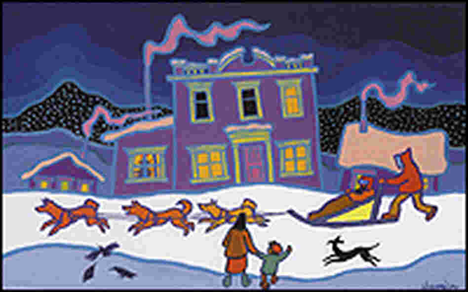 Sam and friend set off from Dawson City by sled into the frigid expanse of the Yukon. Sam and friend set off from Dawson City by sled into the frigid expanse of the Yukon.