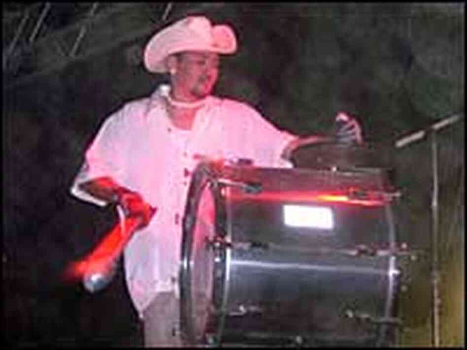 The tamborazo drum is the heartbeat  of Duranguense music.