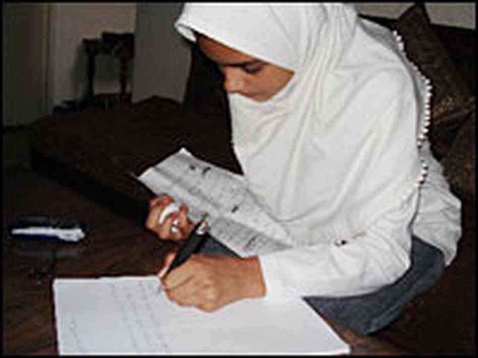 Guffran writes a letter to her father.