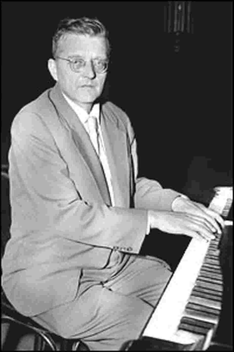 Soviet composer Dmitri Shostakovich