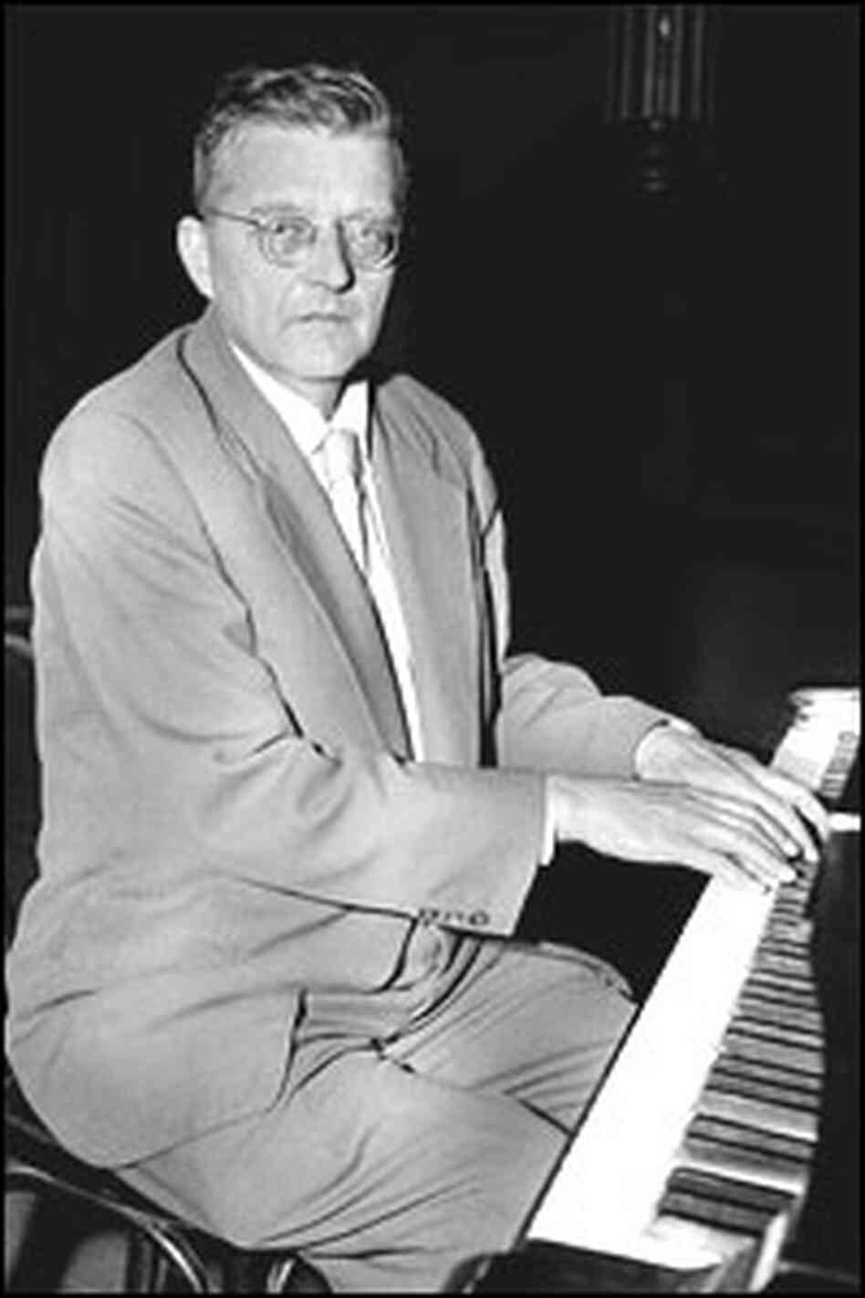 Soviet composer Dmitri Shostakovich