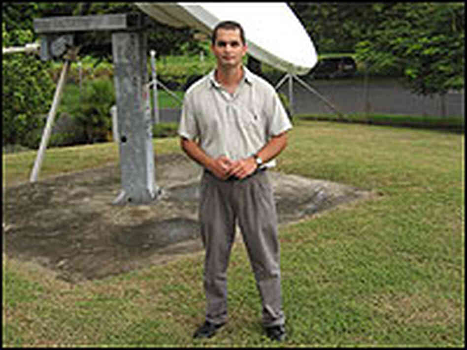 Simon McGree, a resident of Viti Levu. Simon McGree, a resident of Viti Levu.