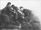 Carlisle player Jim Thorpe in play Carlisle player Jim Thorpe in play