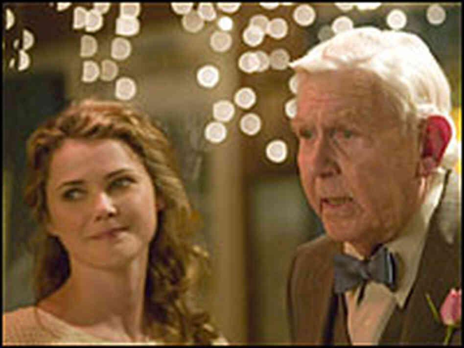Keri Russell and Andy Griffith in 'Waitress'