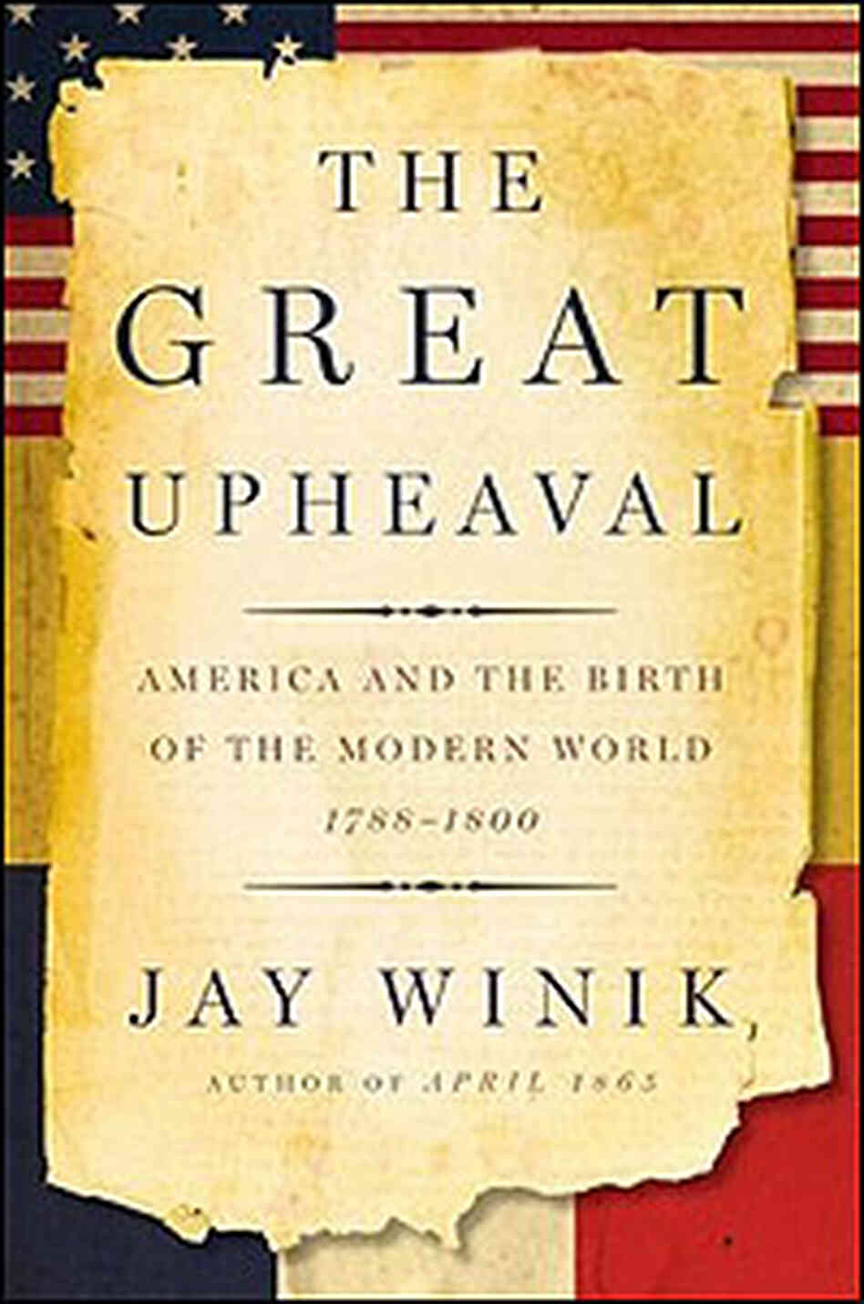 'The Great Upheaval' Book Cover 'The Great Upheaval' Book Cover