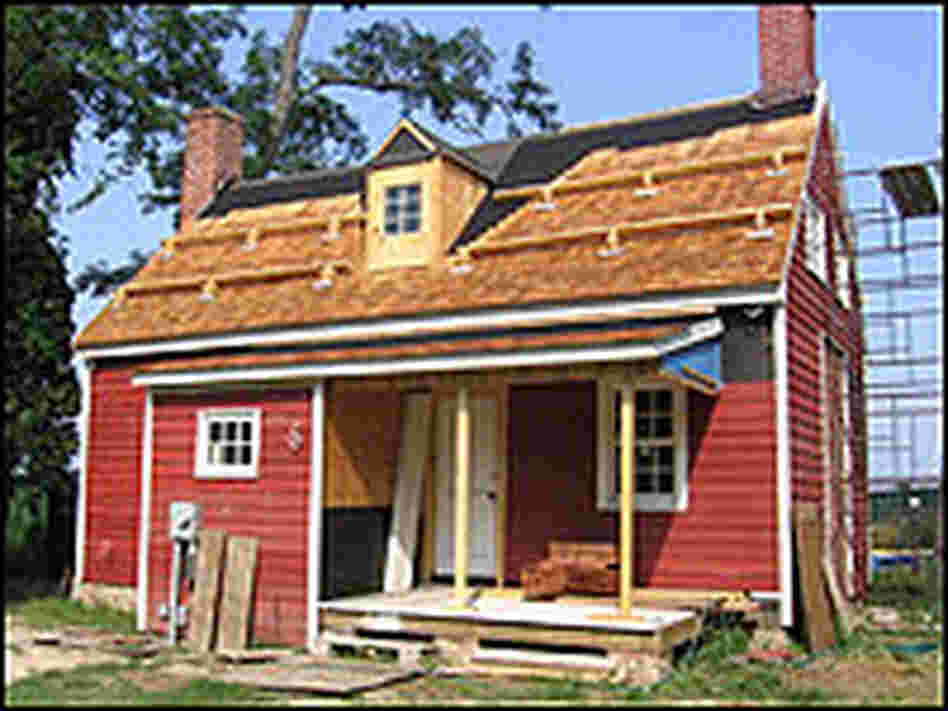 Overseer's quarters at the Wye House Plantation