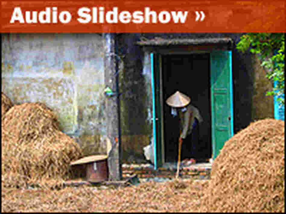 Man in doorway of house Man in doorway of house