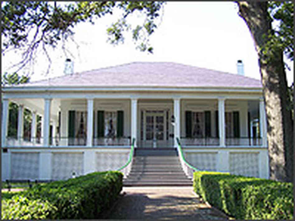 Beauvoir, the Jefferson Davis Home and Presidential Library, before Hurricane Katrina hit in 2005.