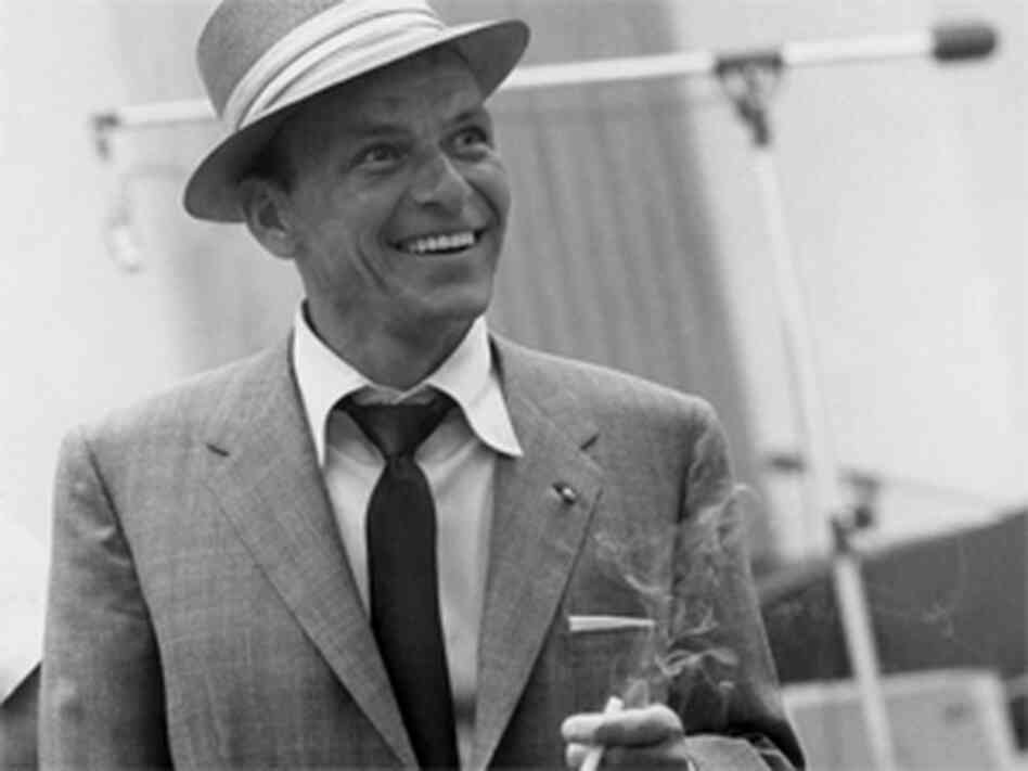 Frank Sinatra, cool to the brim of his hat. Frank Sinatra, cool to the brim of his hat.