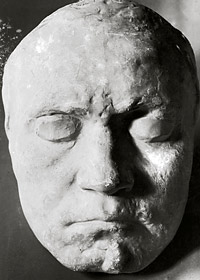 Beethoven's death mask