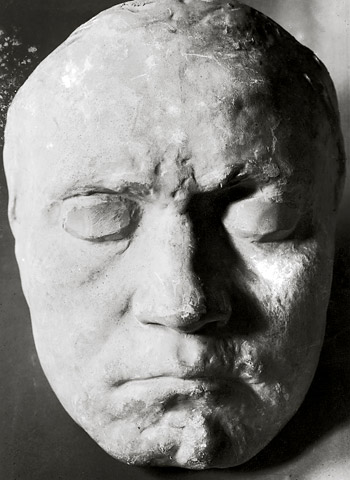 Beethoven's death mask