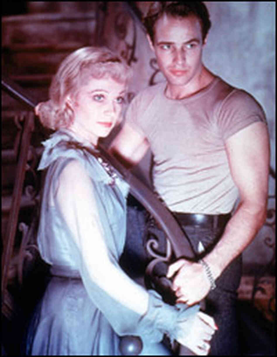 Vivien Leigh and Marlon Brando in the film of 'A Streetcar Named Desire. Vivien Leigh and Marlon Brando in the film of 'A Streetcar Named Desire.