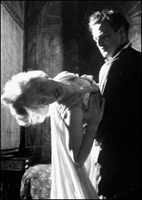 Despite her hidden strength, Blanche (Jessica Tandy in the 1947 Broadway premiere) can't beat her brother-in-law (Marlon Brando) at the brute game.