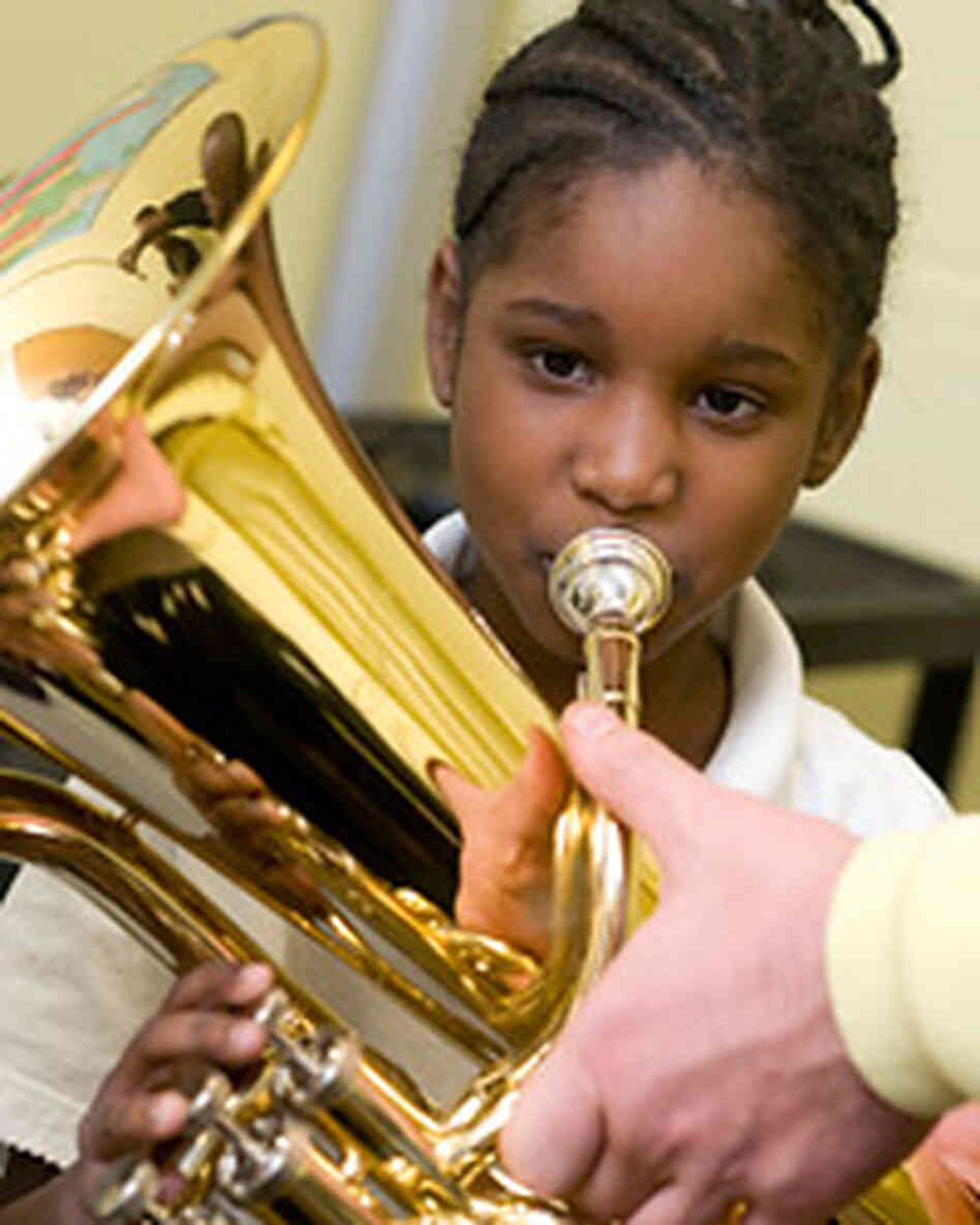 A student at Baltimore's Harriet Tubman Elementary School. A student at Baltimore's Harriet Tubman Elementary School.