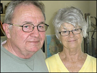 Bob and Jane Cull. Wade Goodwyn/NPR