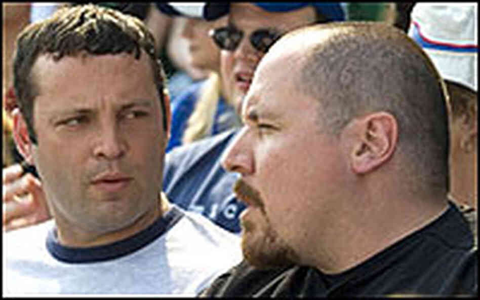 Vince Vaughn with Jon Favreau in 'The Break-Up' Vince Vaughn with Jon Favreau in 'The Break-Up'