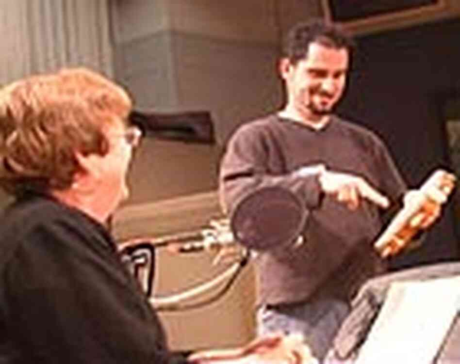 NPR's Liane Hansen and Charlie Hunter NPR's Liane Hansen and Charlie Hunter