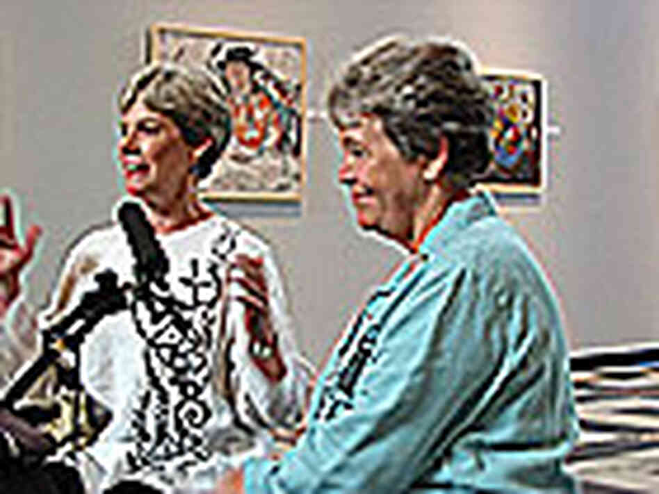 Walter Anderson's daughters, Mary and Leif. Walter Anderson's daughters, Mary and Leif.