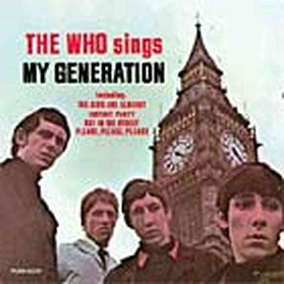 'The Who Sings My Generation' album cover. 'The Who Sings My Generation' album cover.