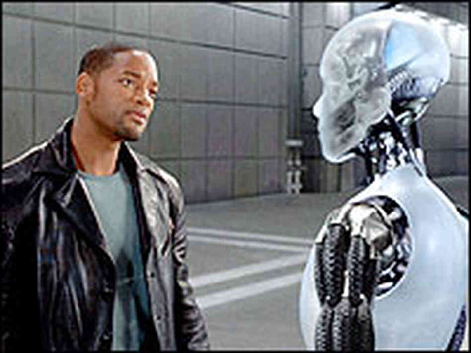 Will Smith and the robot Sonny in 'I, Robot' Will Smith and the robot Sonny in 'I, Robot'