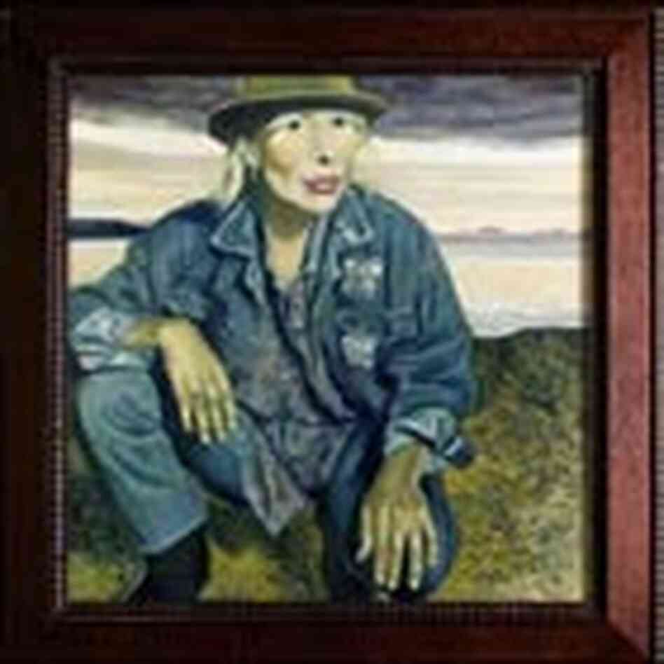 Detail from 'Joni Mitchell --The Beginning of Survival' Detail from 'Joni Mitchell --The Beginning of Survival'