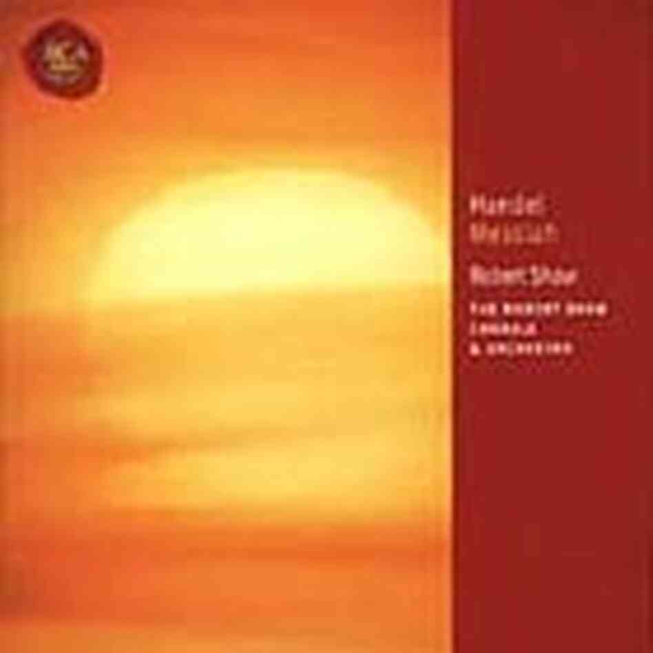 Detail from 'The Robert Shaw Chorale & Orchestra: Handel Messiah' Detail from 'The Robert Shaw Chorale & Orchestra: Handel Messiah'