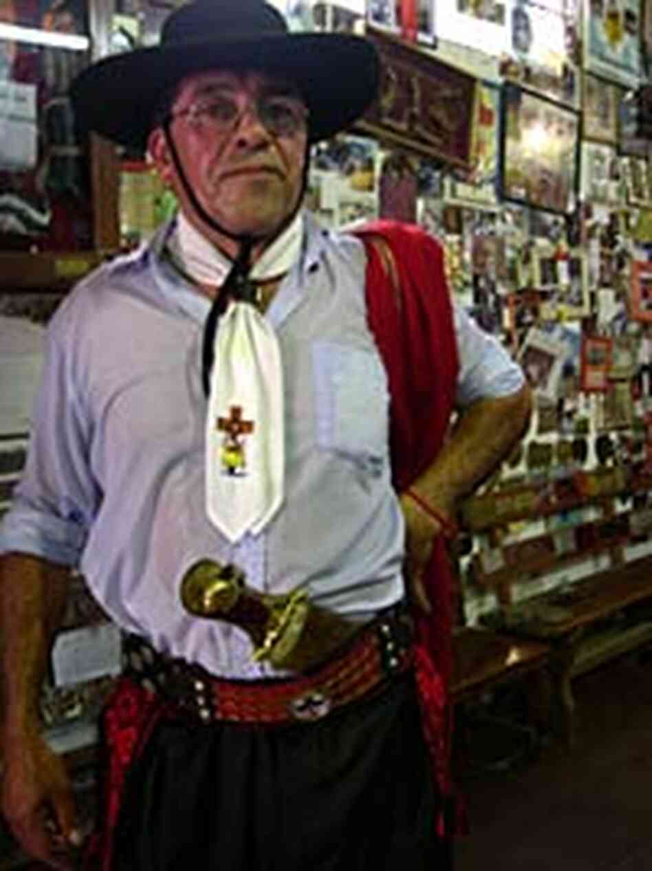 Alfredo Aguirre, a Gaucho Gil devotee from Buenos Aires Alfredo Aguirre, a Gaucho Gil devotee from Buenos Aires