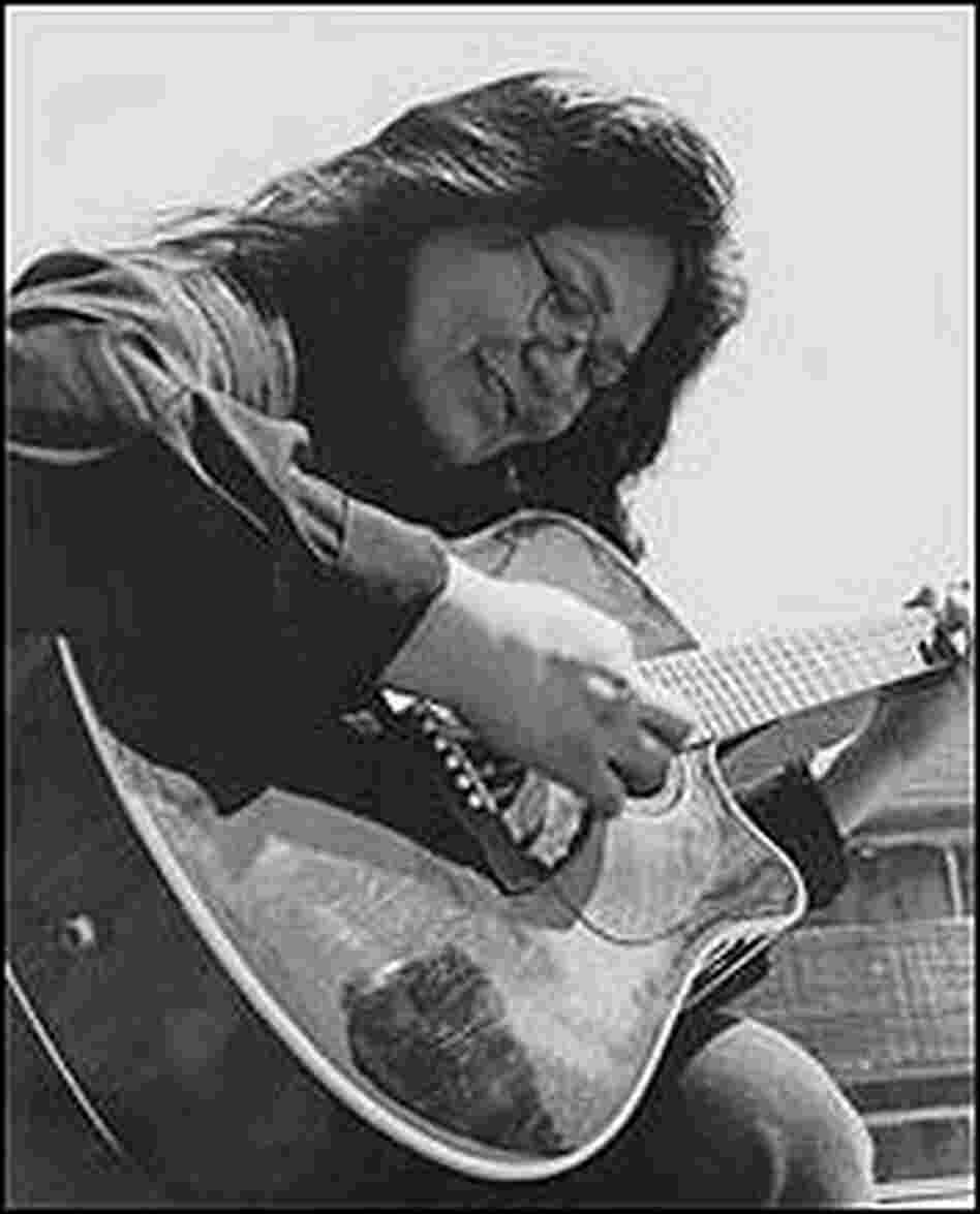 Geraldine Barney, with guitar Geraldine Barney, with guitar