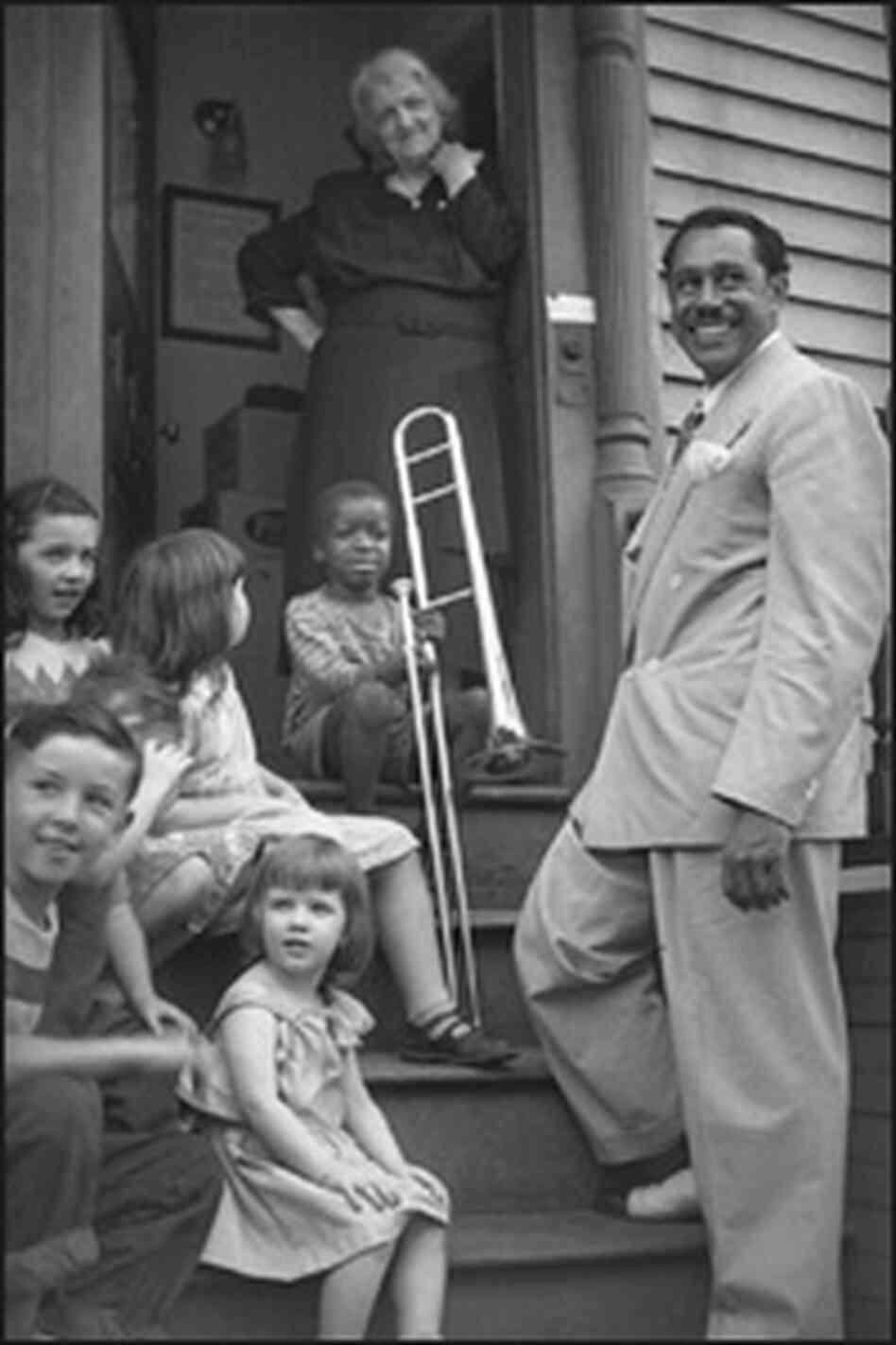 Cab Calloway with kids Cab Calloway with kids