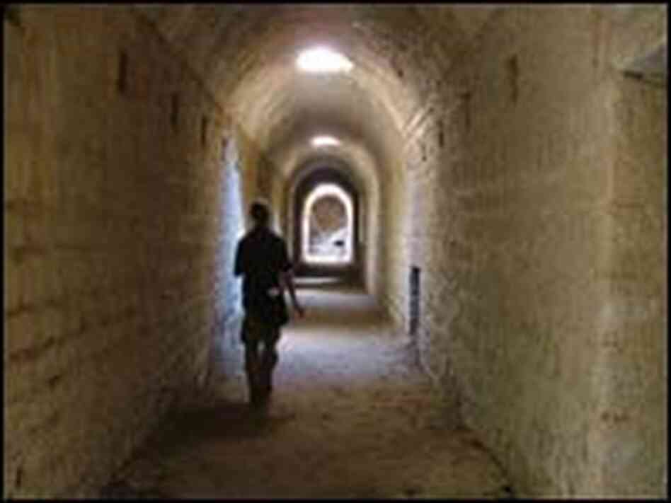 A tunnel leads to the Allianoi baths, which may served as a medical center. A tunnel leads to the Allianoi baths, which may served as a medical center.