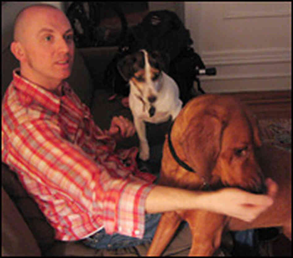Cantinero with his dogs Cantinero with his dogs
