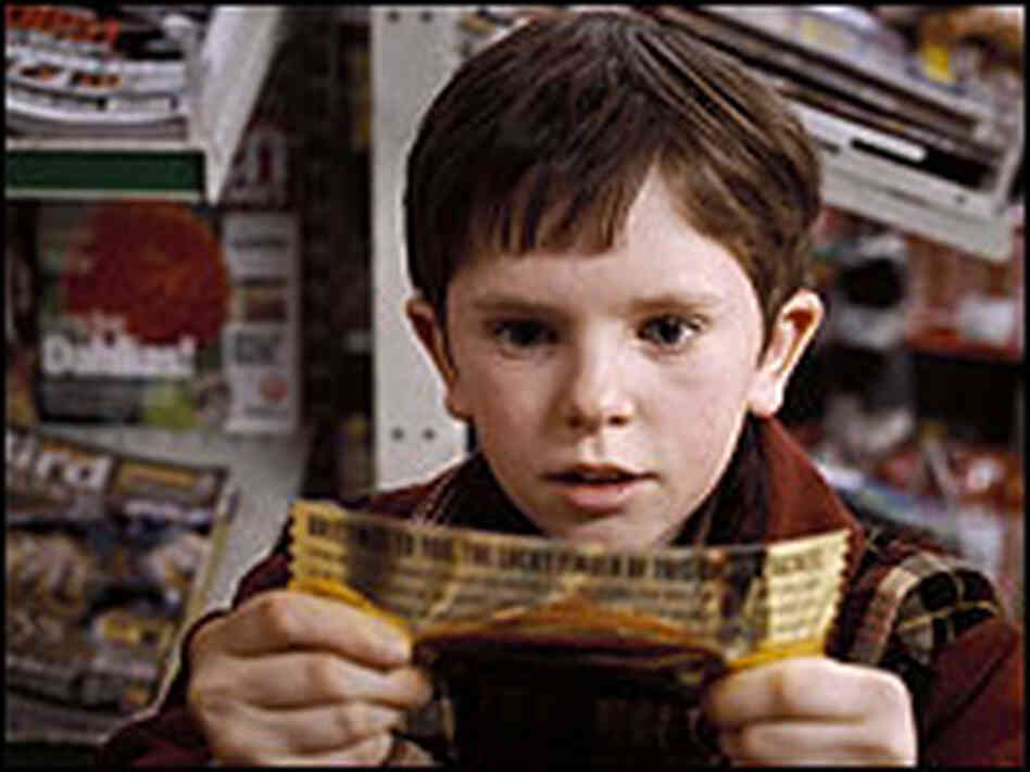 Freddie Highmore as Charlie in the new film. Freddie Highmore as Charlie in the new film.