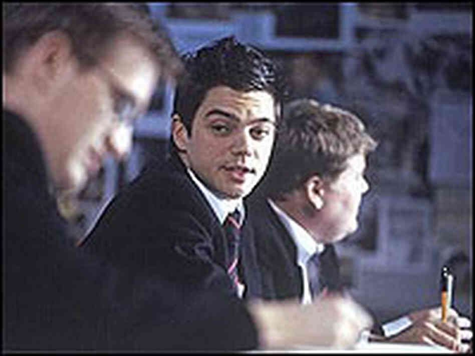Jamie Parker, Dominic Cooper and James Corden in 'History Boys' Jamie Parker, Dominic Cooper and James Corden in 'History Boys'