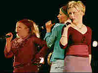 Mari Kaasinen and her fellow vocalists at Alexander's Theatre in Helsinki. Mari Kaasinen and her fellow vocalists at Alexander's Theatre in Helsinki.