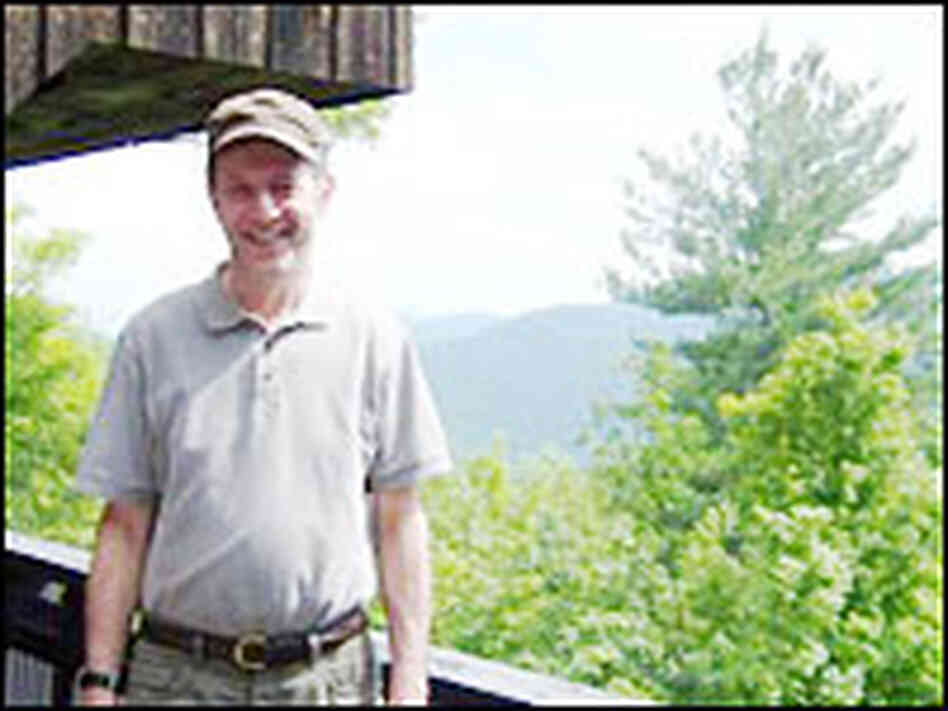 Reich poses at his home in Rochester, Vt. Reich poses at his home in Rochester, Vt.