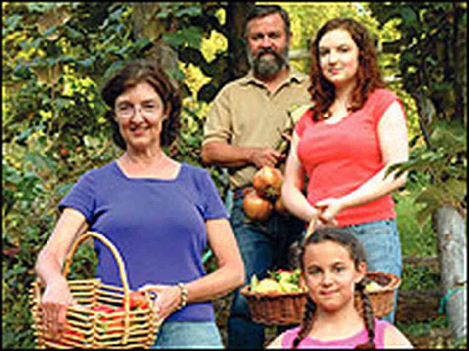 Barbara Kingsolver and her family. Credit: Hank Daniel.
