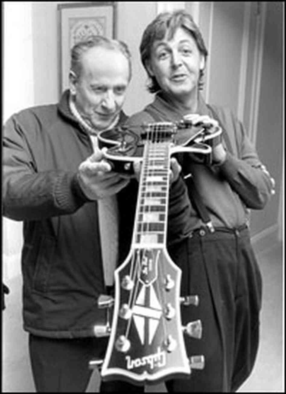Les Paul and Paul McCartney
