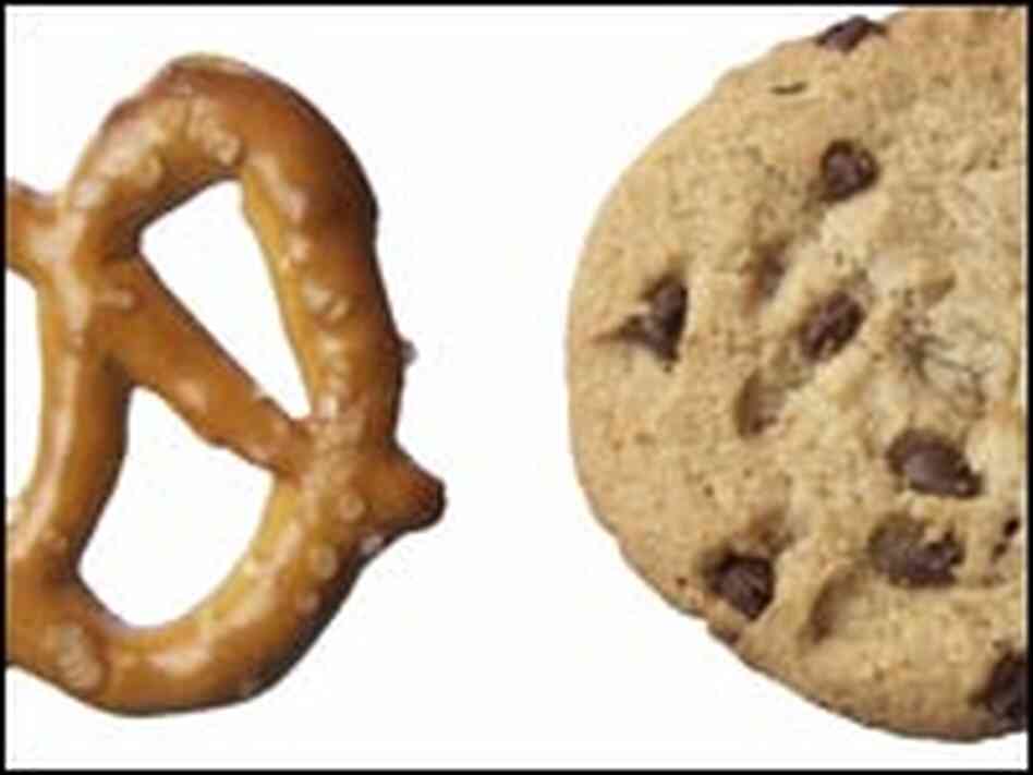 Pretzel and Cookie Pretzel and Cookie