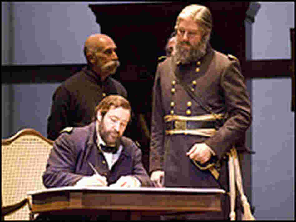 Ulysses S. Grant (Andrew Shore) & Brigadier General Edward Alexander (Chad Shelton)