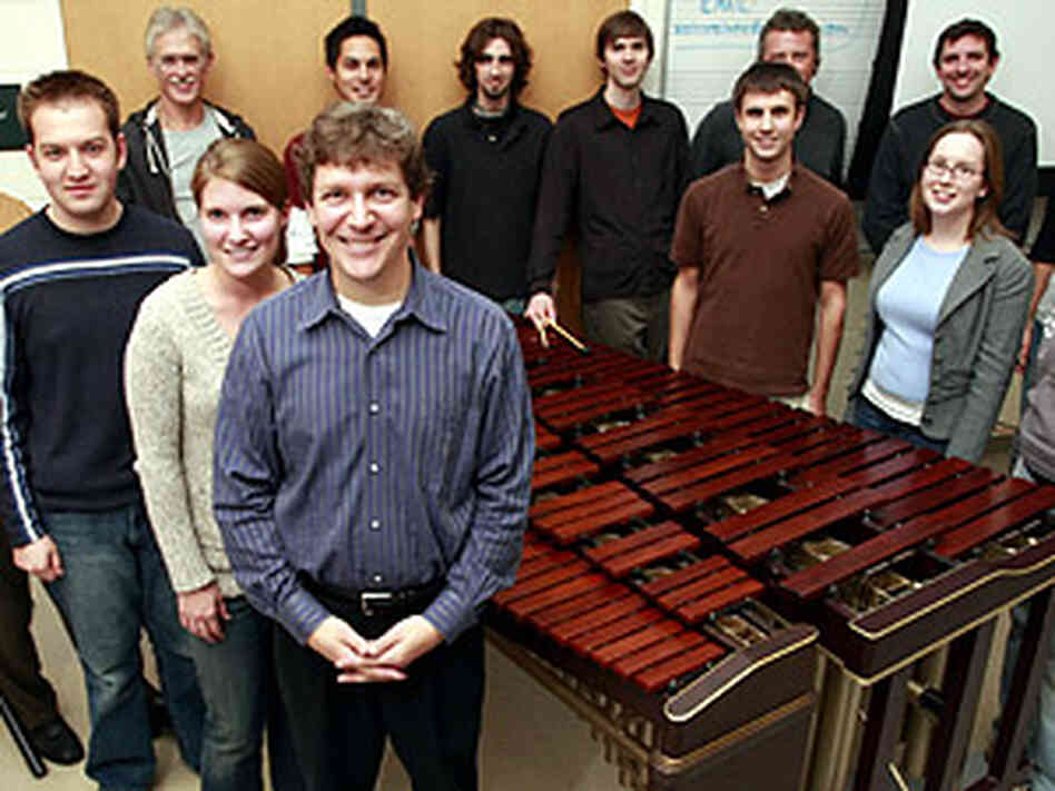 Members of the New Music Ensemble at Grand Valley State University Members of the New Music Ensemble at Grand Valley State University