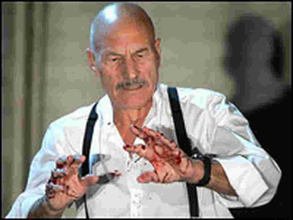 Patrick Stewart is nominated for his role in 'Macbeth'