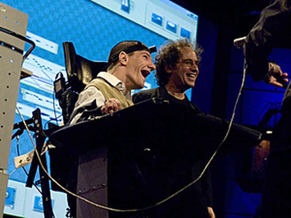 Dan Ellsey and Tod Machover Dan Ellsey and Tod Machover