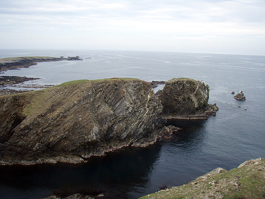 The research team spent days scanning the waters off the Shetland Islands for killer whales.
