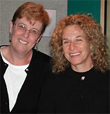Carole King with Liane Hansen