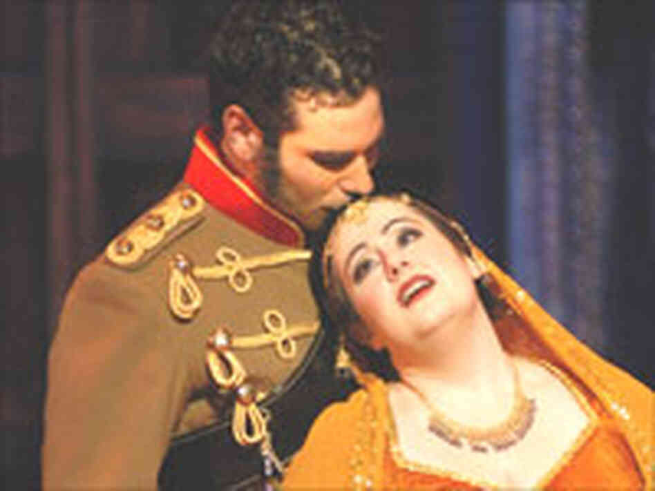 Tenor Frederic Antoun and Soprano Aline Kutan. Tenor Frederic Antoun and Soprano Aline Kutan.