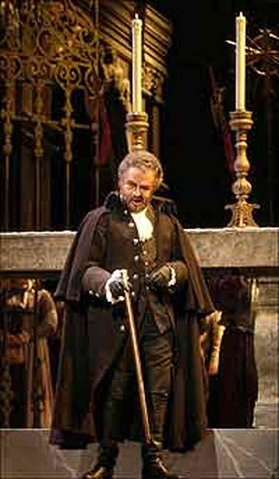Franz Grundheber as Scarpia Franz Grundheber as Scarpia